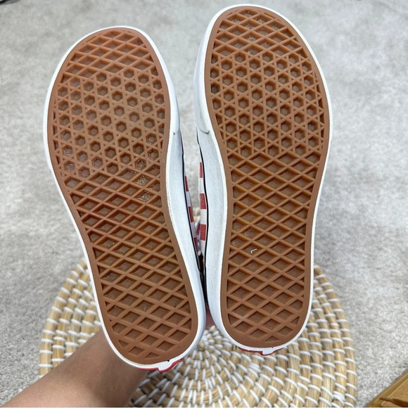 Vans Women’s Filmore High-Top Checkerboard Red Lace Up Sneakers Size 6 - Picture 10 of 13